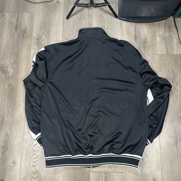 MLB Philadelphia Phillies Zip Up Jacket Stitches Embroidered Black Mens Size XL - Picture 8 of 8